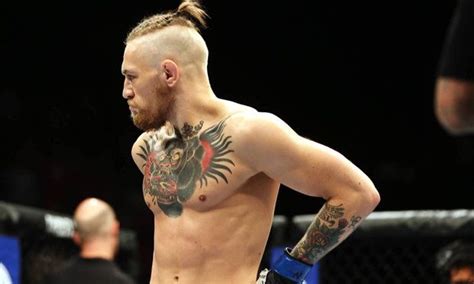 conor mcgregor man bun.